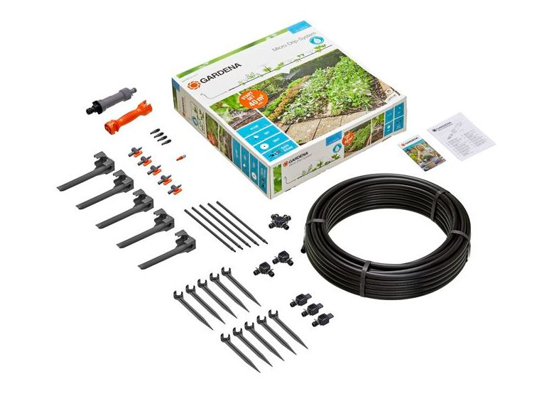 Startset voor bloembedden en moestuinen Gardena Micro-Drip-System