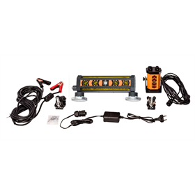Rode en groene lichtdetector met repeater voor bouwmachines Geo-Fennel FMR 700-M/C SET