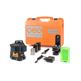 Kruislijnlaser - Groen Geo-Fennel Geo6X GREEN SP Li-Ion