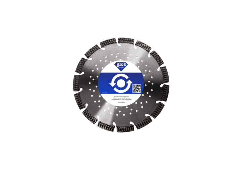 Diamantzaagblad 230x22,2mm Glob DIAM-230-PREMIUM