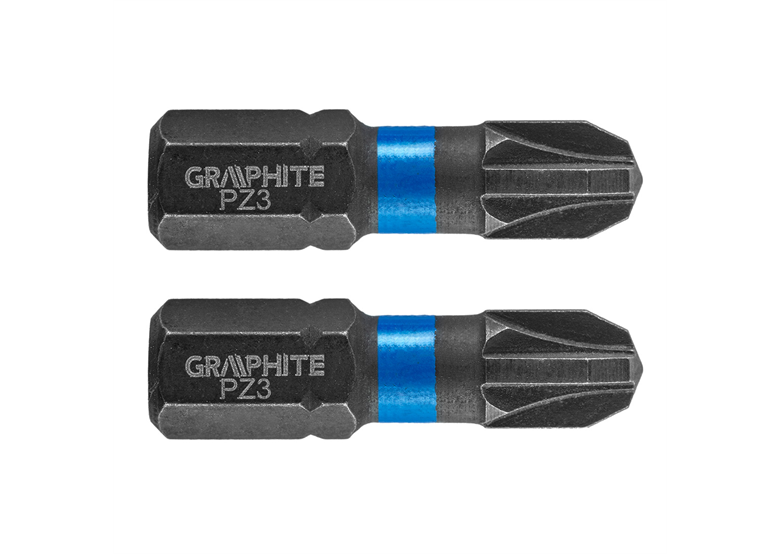 Slagbits PZ3x25mm, 2st. Graphite 56H505