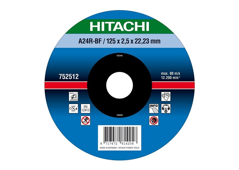 Doorslijpschijf voor metaal Hikoki A24R-BF/230X3,0X22,23