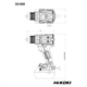 Boor-schroefmachine Hikoki DS18DE W4Z