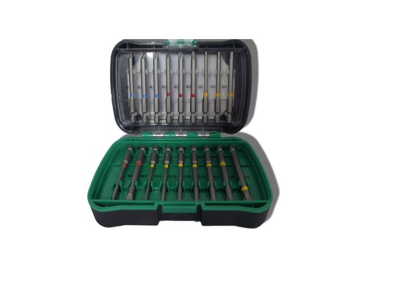 Bitset 18-delig 75 mm Hitachi 40018003