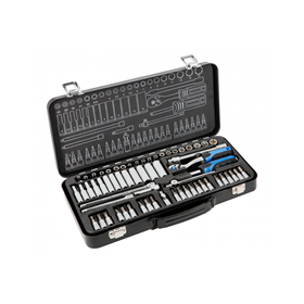 Dopsleutelset 1/4”, 63-dlg. Högert HT1R486