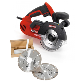 Handcirkelzaag met dubbel zaagblad Holzmann DBS 125