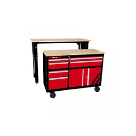 Werkbank en gereedschapskast Holzmann WEWA1216SET