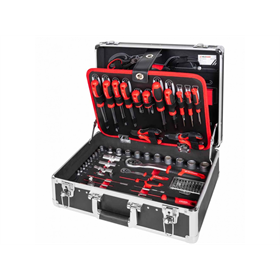 Gereedschapsset 1/2" 1/4" 119-delig Holzmann WZK119ECO