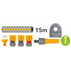 Tuinslang-wandhaspel met slang 1/2'' 15m Hozelock 2422