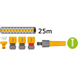 Tuinslanghouder met slang 1/2" 25m en sproeier Hozelock 2431R