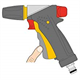 Rechte pistoolsproeier 3-functie Jet Spray Ultramax Hozelock 2696