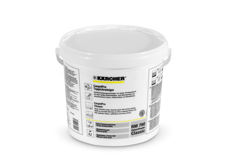 Reinigingsmiddel, poeder 10kg Kärcher CarpetPro RM 760 Classic