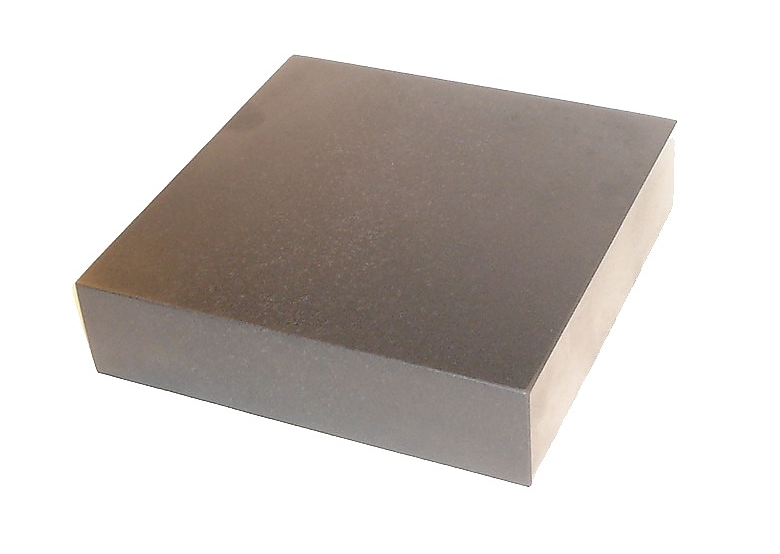 Vlakplaat  graniet 400x400x100  klasse  0 Kmitex G784-040