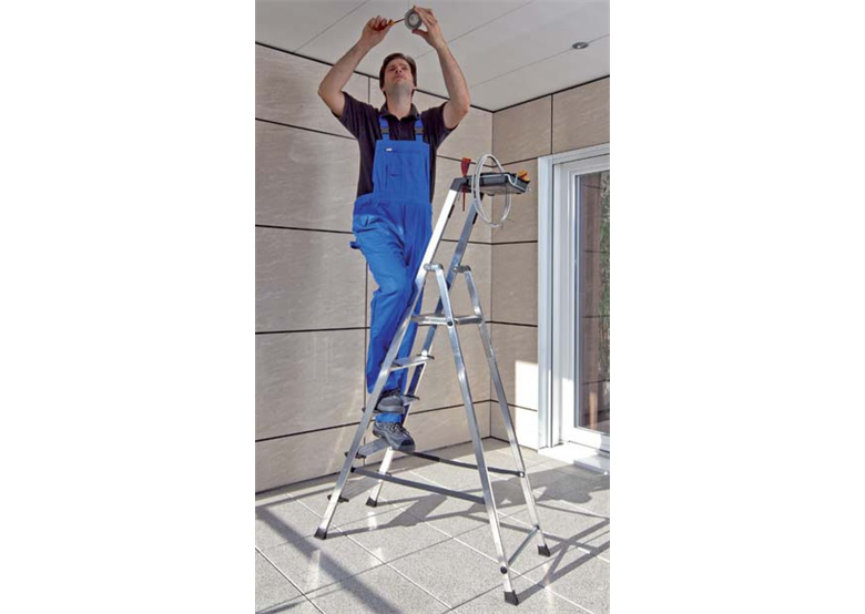 Ladder - aluminium Krause SECURY