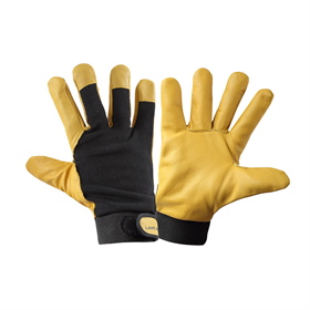 Werkhandschoenen geïsoleerd, bruin - zwart,  l251211p, 11 Lahti Pro L251211K