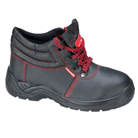 Werkschoenen zonder veiligheidsneus, leer zwart, o1 src, 42, ce Lahti Pro L3010142