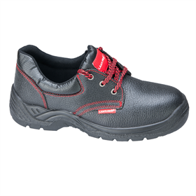 Werkschoenen zonder veiligheidsneus, leer zwart, o1 src, 41 Lahti Pro L3040141