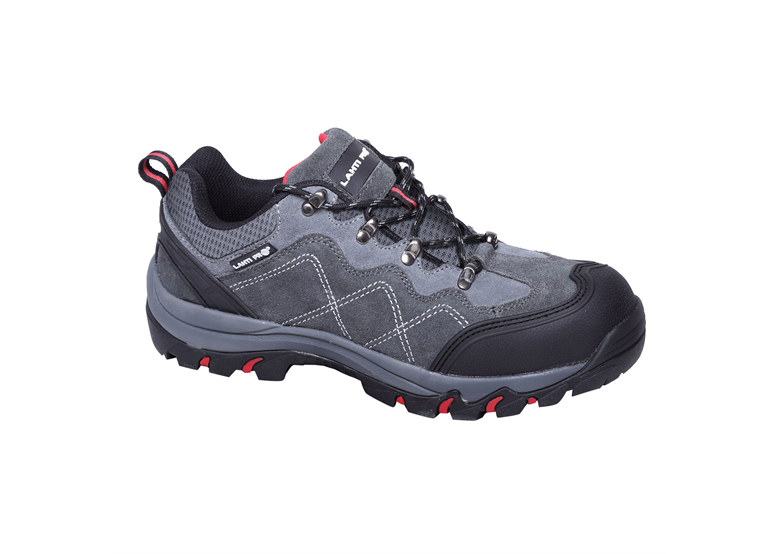 Werkschoenen suède, grijs-rood, s1p sra, 40 Lahti Pro L3041040