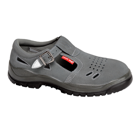 Werkschoenen sandalen, suède, grijs, s1 src, 41 Lahti Pro L3060141