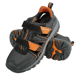 Werkschoenen sandalen, zonder metalen neus suède/mesh-stof, 44, ce Lahti Pro L3060644