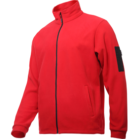 Fleece sweater rood, M Lahti Pro L4012102