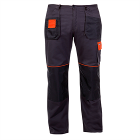 Werkbroek, grafiet/oranje L (52) Lahti Pro L4050352