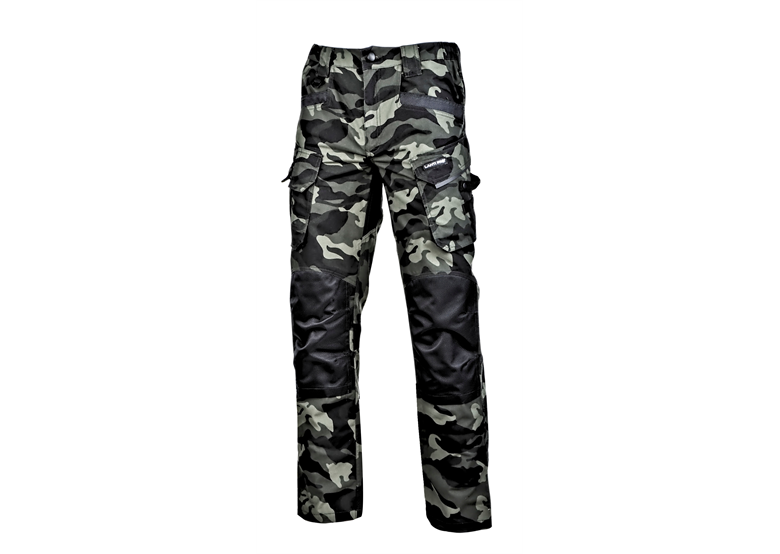 Camouflage werkbroek met versterkingen, L Lahti Pro L4051903