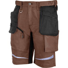 Korte broek, bruin-zwart XL Lahti Pro L4071104