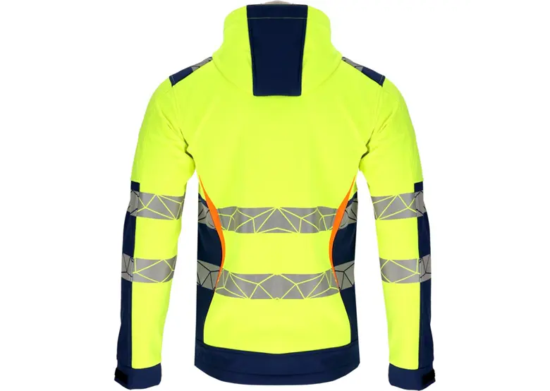 Softshelljack met hoge zichtbaarheid Lahti Pro L409440