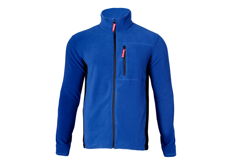 Fleece sweater marineblauw / zwart, S Lahti Pro LPBP2S