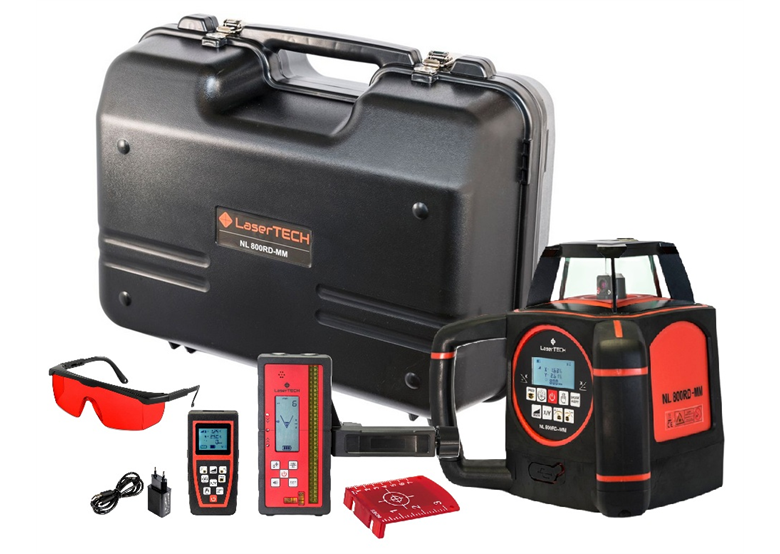 Digitale laserwaterpas LaserTECH Measurement Solutions NL 800RD-MM