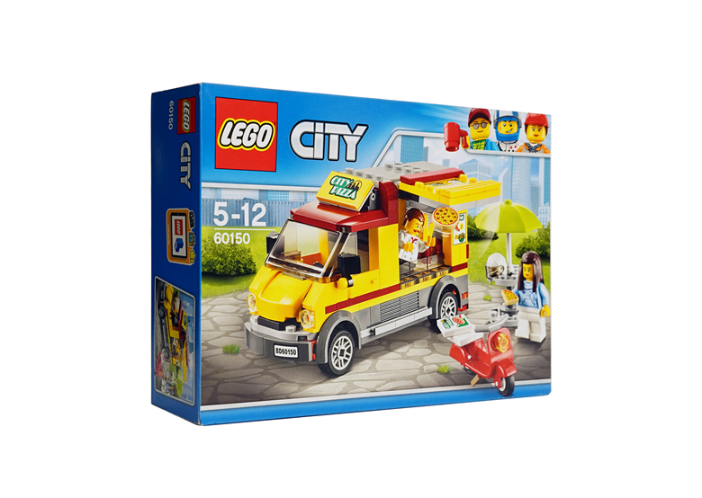 Pizza bestelwagen - blokken Lego 60150