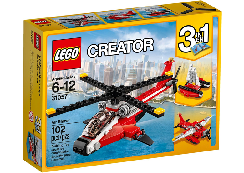 LEGO blokken 3in1 Rode Helicopter Lego Creator