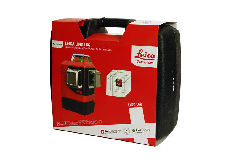Kruislijnlaser Leica L6G-1 SET