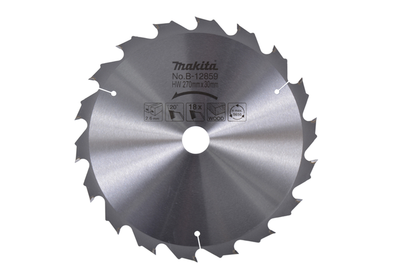 Zaagblad voor hout 270 mm Makita B-12859