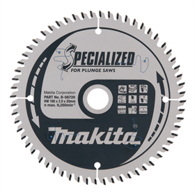 Zaagblad 165x20mm Makita B-56720