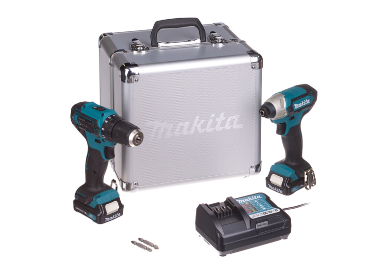 Gereedschap Set 12V Makita CXT CLX224X 2x1.3Ah