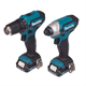 Gereedschap Set 12V Makita CXT CLX224X 2x1.3Ah