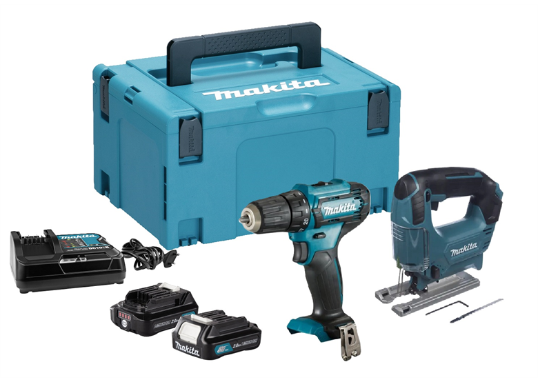 Gereedschap Set 12V Makita CXT CLX237SAJ 2x2.0Ah