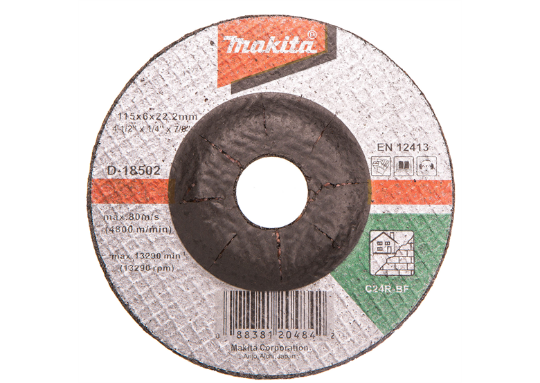 Afbraamschijf beton Makita D-18502
