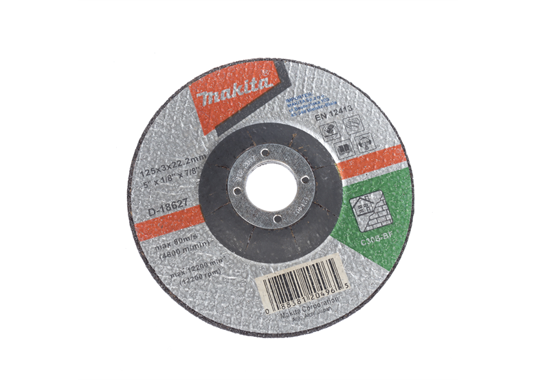 Doorslijpschijf voor beton 125x3 mm Makita D-18627