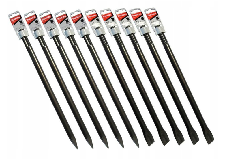 Beitels en puntbeitels set SDS-Max 10st. Makita D-35324-10