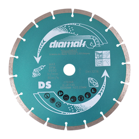 Diamantdoorslijpschijf 230x22,23mm 10st. Makita D-61145-10