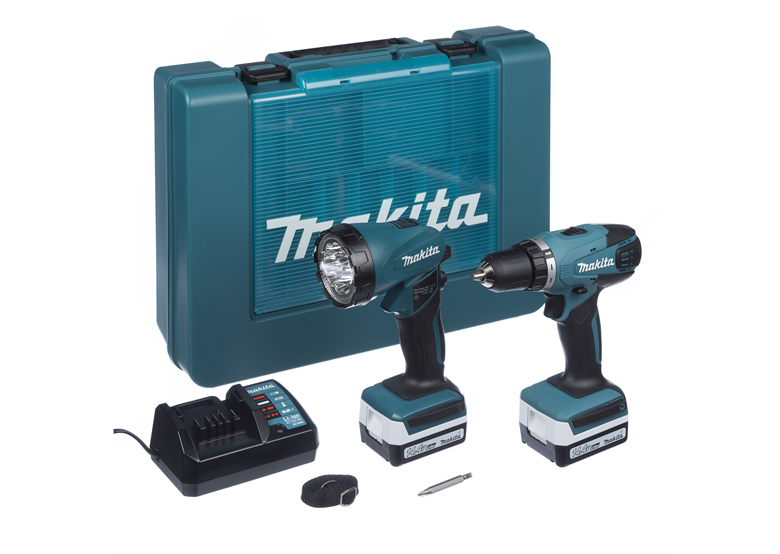 Boor-schroefmachine Makita DF347DWLE