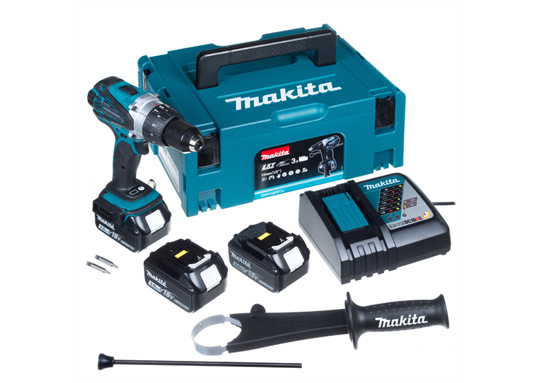 Klopboor-/schroefmachine Makita DHP458RF3J