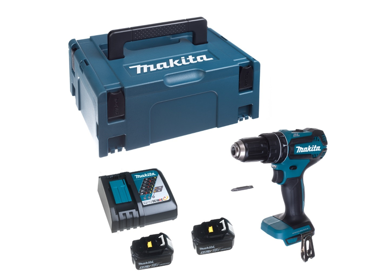 Klopboor-/schroefmachine Makita DHP485RTJ