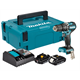 Klopboor-/schroefmachine Makita DHP487RAJ 2x2.0Ah