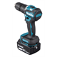 Klopboor-/schroefmachine Makita DHP487RAJ 2x2.0Ah
