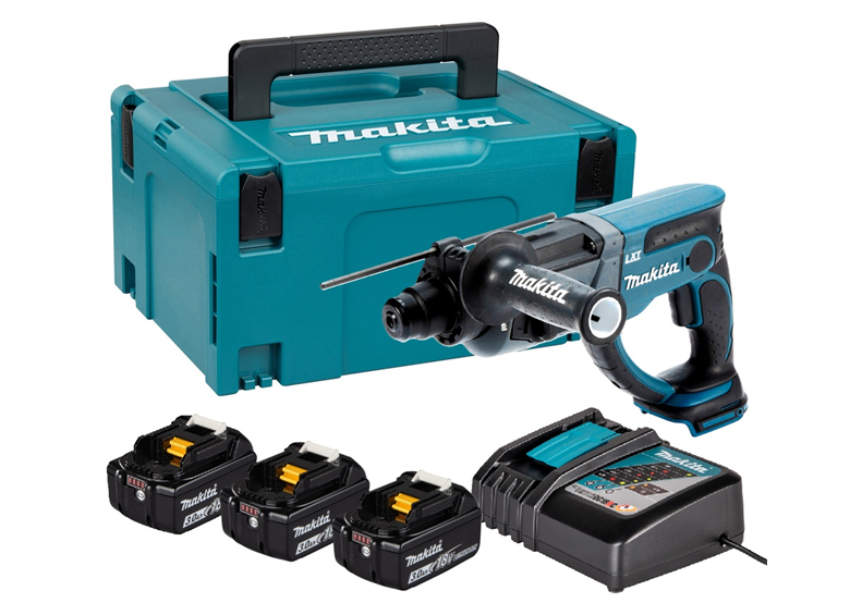 Hamer boor Makita DHR202RTE3 3x5.0Ah
