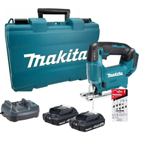 Decoupeerzaag Makita DJV186WVE 2x2.0Ah